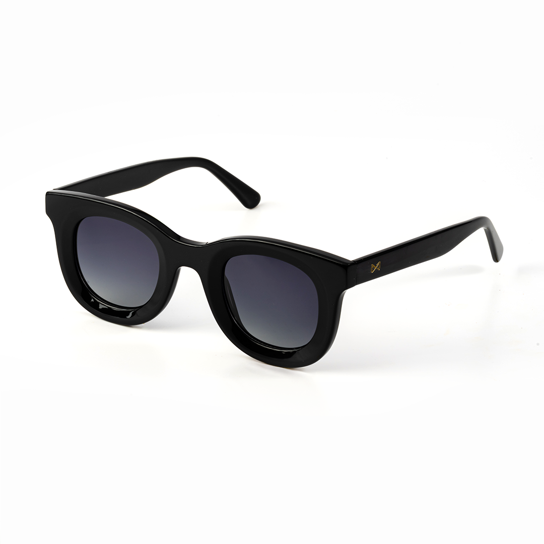 VOJOS Crimson Hex Glasses – Bold Crimson Hexagonal Frame