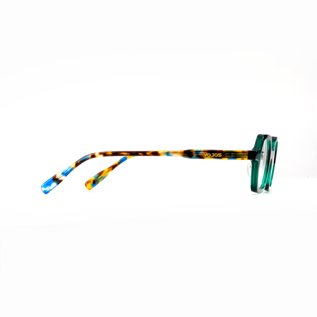 VOJOS Crystal Tortoise Glasses – Modern & Sophisticated Look
