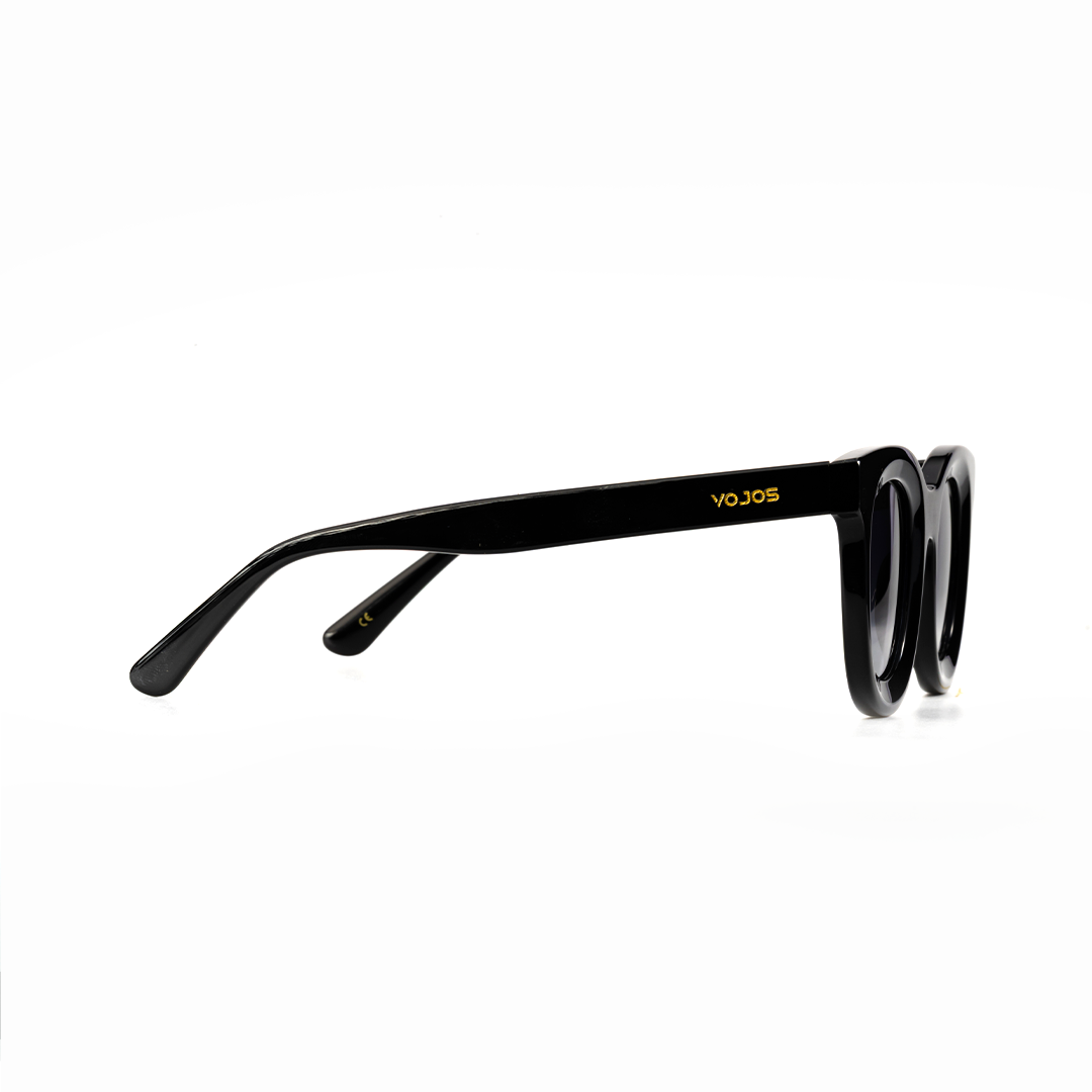 VOJOS Crimson Hex Glasses – Bold Crimson Hexagonal Frame